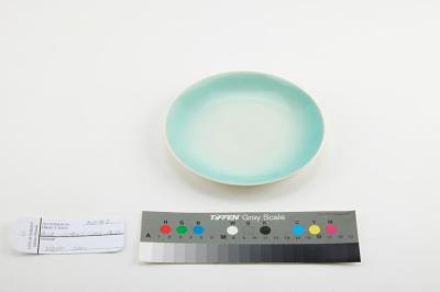 PLATE: WEMBLEY WARE, AQUA