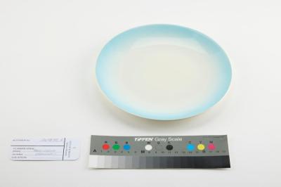 PLATE: WEMBLEY WARE, BLUE