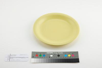 PLATE: WEMBLEY WEAR, YELLOW