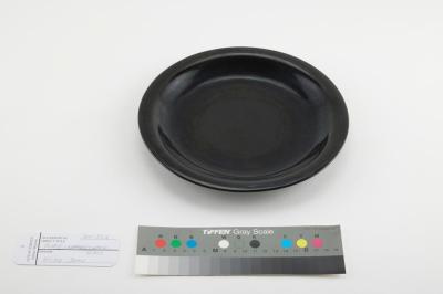 PLATE: WEMBLEY WARE, BLACK