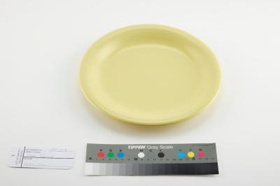 PLATE: BRISTILE, YELLOW