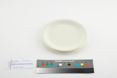 PLATE: WEMBLEY WARE, CREAM