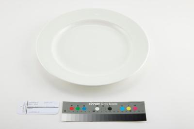 PLATE: AUSTRALIAN FINE CHINA WHITE DINNER