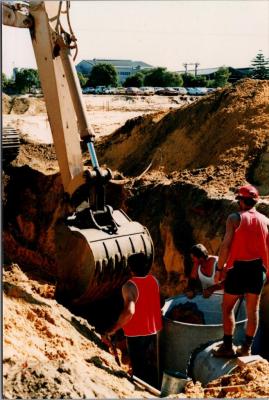 PHOTOGRAPH: HOOD STREET DRAINAGE WORKS 1987