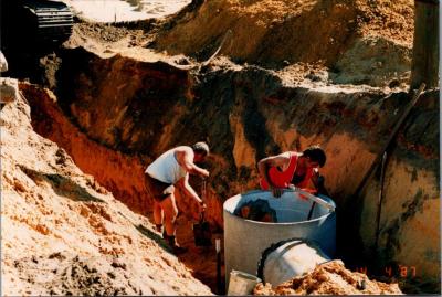 PHOTOGRAPH: HOOD STREET DRAINAGE WORKS 1987