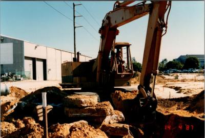 PHOTOGRAPH: HOOD STREET DRAINAGE WORKS 1987