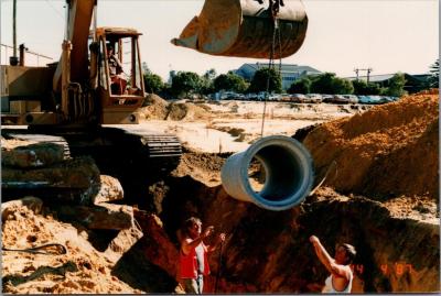 PHOTOGRAPH: HOOD STREET DRAINAGE WORKS 1987