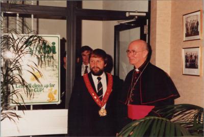 PHOTOGRAPH: 'CIVIC RECEPTION FOR ARCHBISHOP FOLEY', 1984