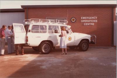 PHOTOGRAPH: 'SUBIACO EMERGENCY SERVICE RESCUE TEAM VEHICLE PRESENTATION', 1984