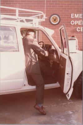 PHOTOGRAPH: 'SUBIACO EMERGENCY SERVICE RESCUE TEAM VEHICLE PRESENTATION', 1984
