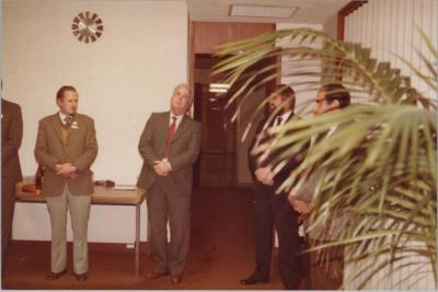 PHOTOGRAPH: 'SUBIACO FIRST AID CERTIFICATE PRESENTATION', 1984