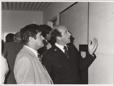 PHOTOGRAPH: 'OPENING OF EMERGENCY OPERATIONS CENTRE', 1984