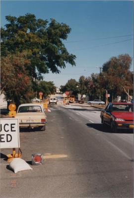 PHOTOGRAPH: 'CHURCHILL AVENUE ROADWORKS', 1990