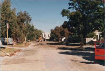 PHOTOGRAPH: 'CHURCHILL AVENUE ROADWORKS', 1990