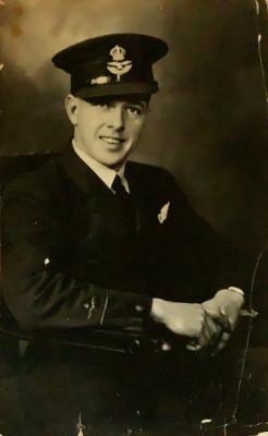 Tony Galvin in RAAF uniform Ca1940