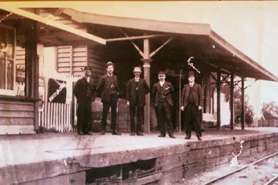 Mundijong Railway Station 1902