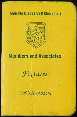 FIXTURES 1993