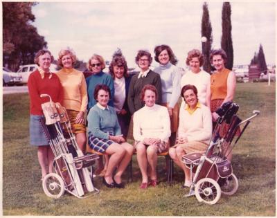 WOMENS A GRADE PENNANT TEAM 1973