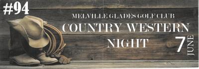 COUNTRY WESTERN NIGHT TICKET