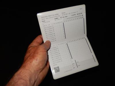 AUTOSCORE SCORECARD HOLDER - 2016 VERSION