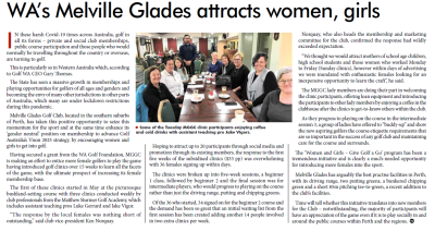 MELVILLE GLADES ATTRACTS WOMEN, GIRLS - INSIDE GOLF