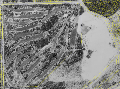 COURSE AERIAL VIEW 1974