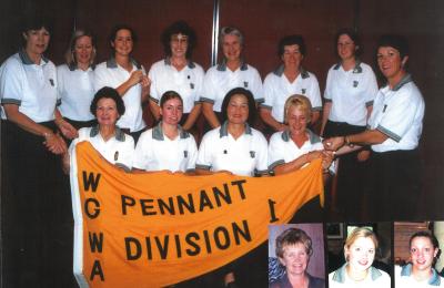 PENNANT - WOMEN - WGWA DIVISION 1 2001