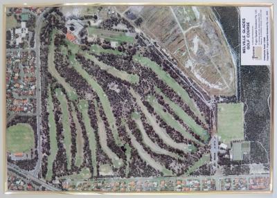 GOLF COURSE AERIAL VIEW