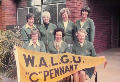 PENNANT - WOMEN - WALGU C GRADE 1979