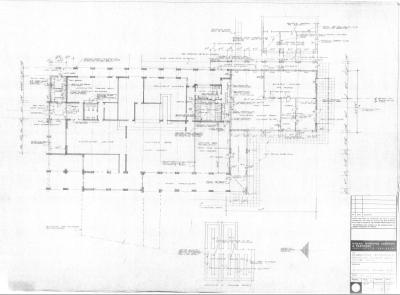 CLUBHOUSE EXTENSION PLANS 1973