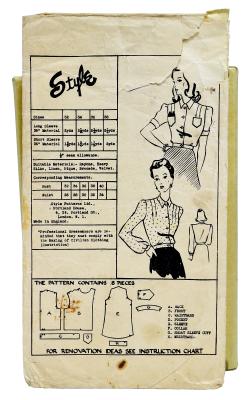 BLOUSE PATTERN PACKET
