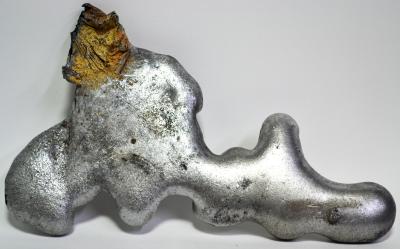 MELTED ALUMINIUM BLOB