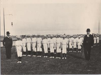 PHOTOGRAPH: SUBIACO SCHOOL DRILLING COMPETITION