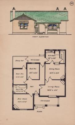 ARCHITECTURAL PLAN: FRONT ELEVATION 27