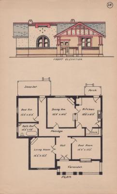 ARCHITECTURAL PLAN: FRONT ELEVATION 30