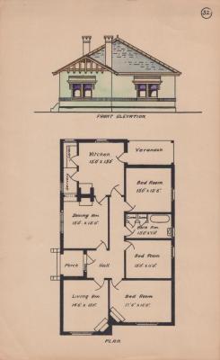 ARCHITECTURAL PLAN: FRONT ELEVATION 32