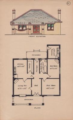 ARCHITECTURAL PLAN: FRONT ELEVATION 33