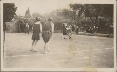 PHOTOGRAPH (DIGITAL COPY): BASKETBALL VICTORIA SQUARE COLLEGE, WHITE FAMILY