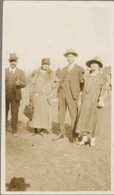 PHOTOGRAPH (DIGITAL COPY): FOUR ADULTS, WHITE FAMILY