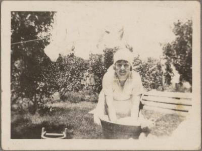 PHOTOGRAPH (DIGITAL COPY): ROSE WASHING DAY MELBOURNE, WHITE FAMILY
