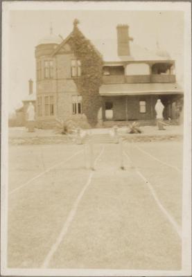 PHOTOGRAPH (DIGITAL COPY): COURTS AT VICTORIA SQUARE COLLEGE, LADIES COLELGE, WHITE FAMILY