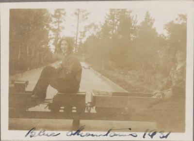 PHOTOGRAPH (DIGITAL COPY): MINIATURE RAILWAY, BLUE MOUNTAINS, WHITE FAMILY