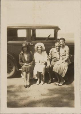 PHOTOGRAPH (DIGITAL COPY): 'MEL WILSON' WALES CHRISTMAS 'XMAS WEEK' 1930, WHITE FAMILY