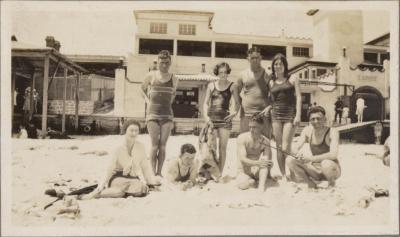 PHOTOGRAPH (DIGITAL COPY): COTTESLOE BEACH DECEMBER 1930, WHITE FAMILY