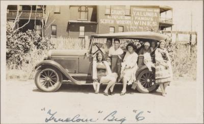 PHOTOGRAPH (DIGITAL COPY): 'TRUELOVE BIG 6' COTTESLOE BEACH DECEMBER 1930, WHITE FAMILY