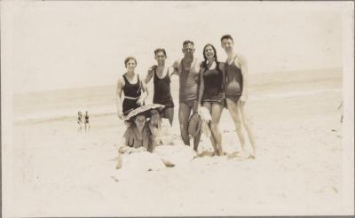 PHOTOGRAPH (DIGITAL COPY): COTTESLOE BEACH DECEMBER 1930, WHITE FAMILY