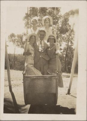 PHOTOGRAPH (DIGITAL COPY): 'KATOOMBA' XMAS 1930, WHITE FAMILY
