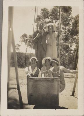 PHOTOGRAPH (DIGITAL COPY): 'KATOOMBA' XMAS 1930, WHITE FAMILY