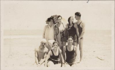 PHOTOGRAPH (DIGITAL COPY): COTTESLOE BEACH DECEMBER 1930, WHITE FAMILY