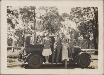 PHOTOGRAPH (DIGITAL COPY): 'KATOOMBA' XMAS 1930, WHITE FAMILY